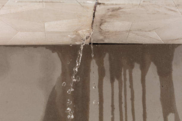 Professional Burst Pipe Cleanup technician working in Lakeside, TX